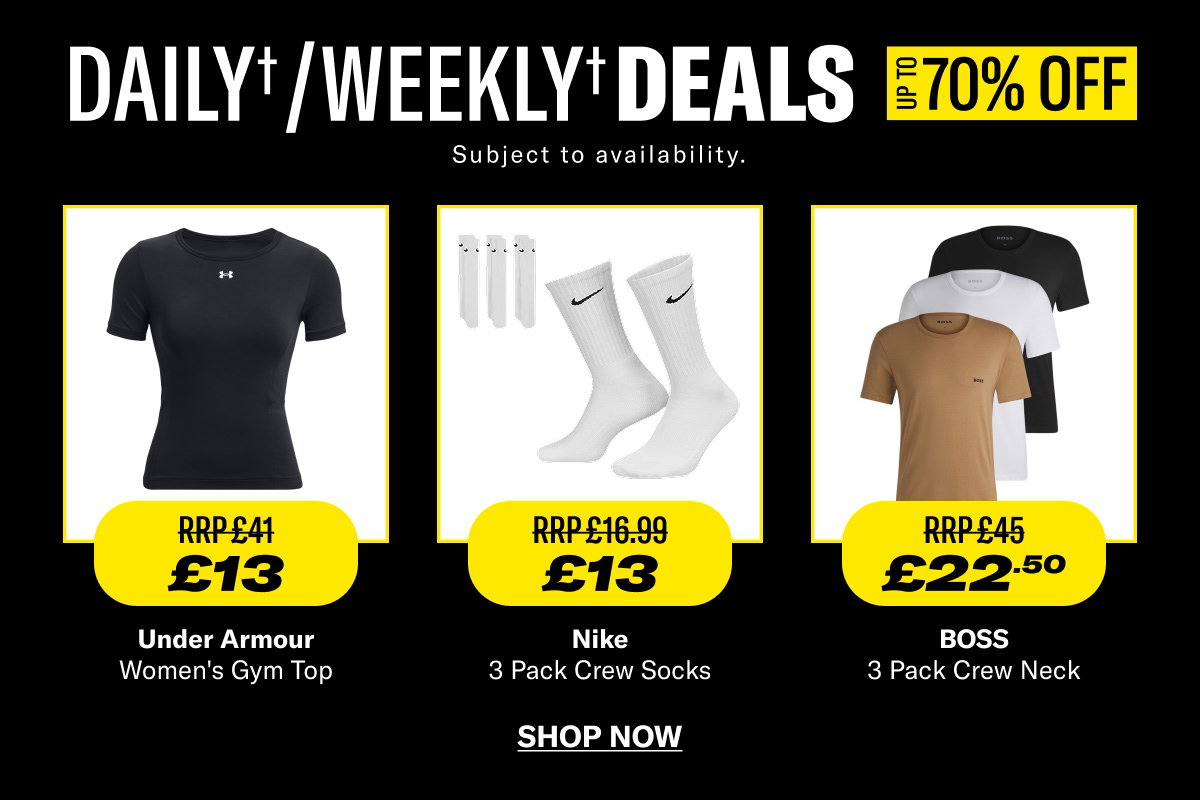 daily/weekly deals