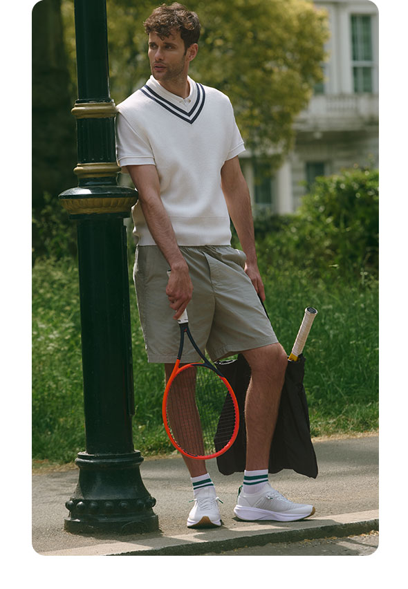 Tennis season is here, and Volare is made for it. The lightweight trainer designed for all-day comfort.