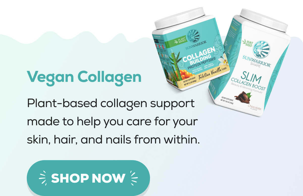 Vegan Collagen Plant-based collagen support made to help you care for your skin, hair, and nails from within.