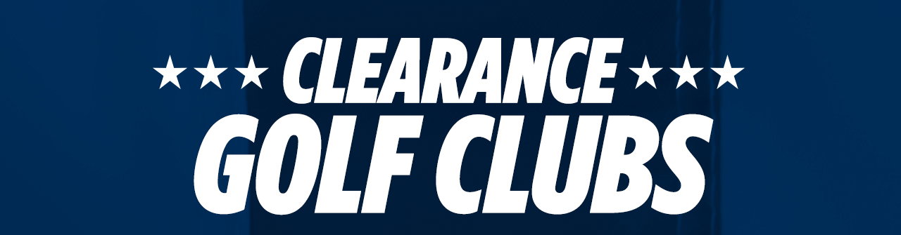 Clearance Golf Clubs + Free Shipping