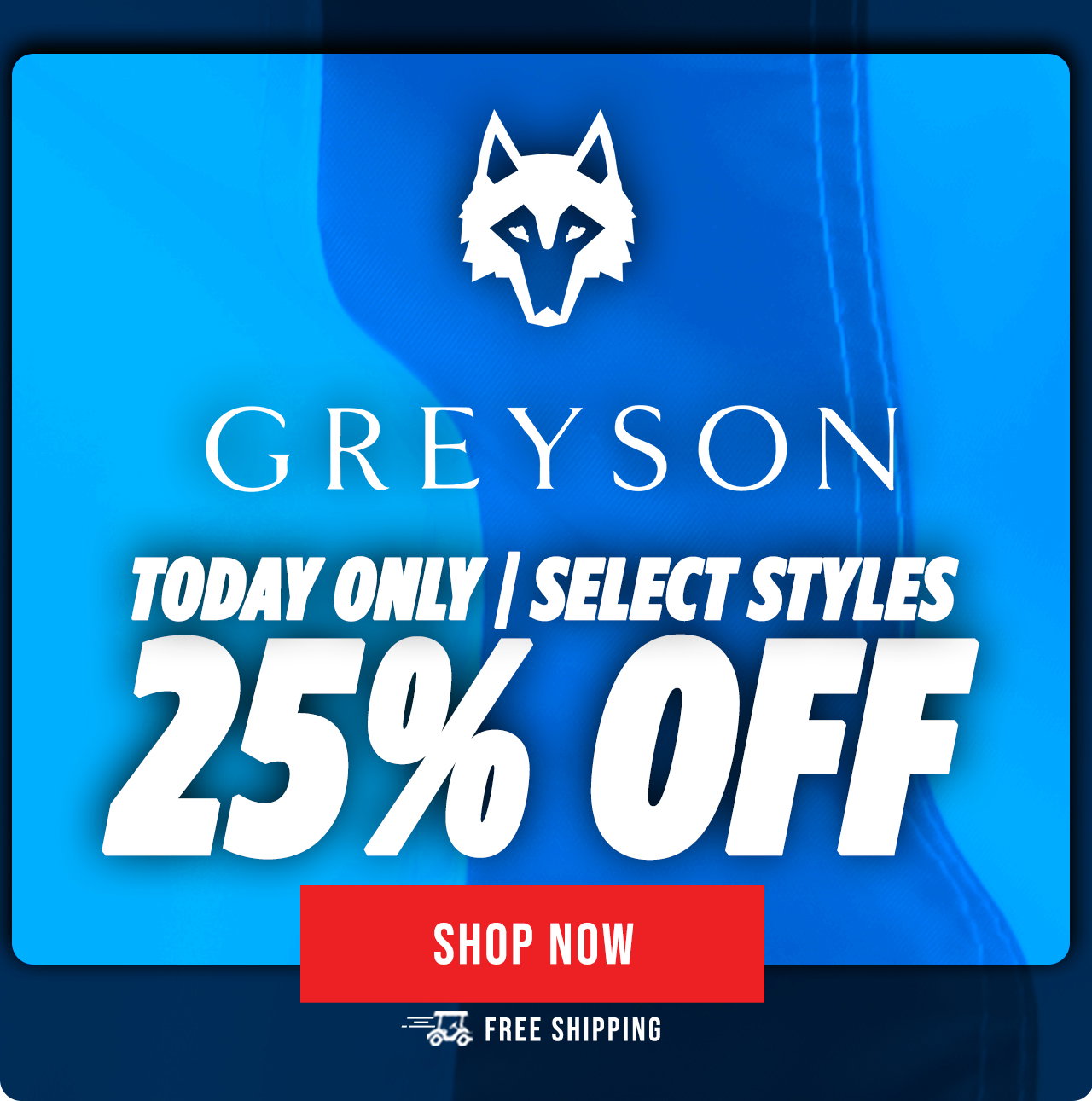 Greyson Apparel | Select Styles | 25% OFF OFF