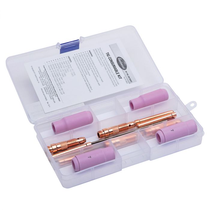 TIG Accessories and Consumables Kit for WP-17 TIG Welding Torches