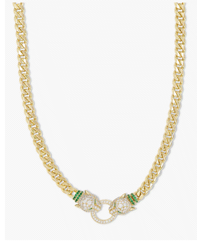 Jaguar Cuban Chain Necklace 6.8mm