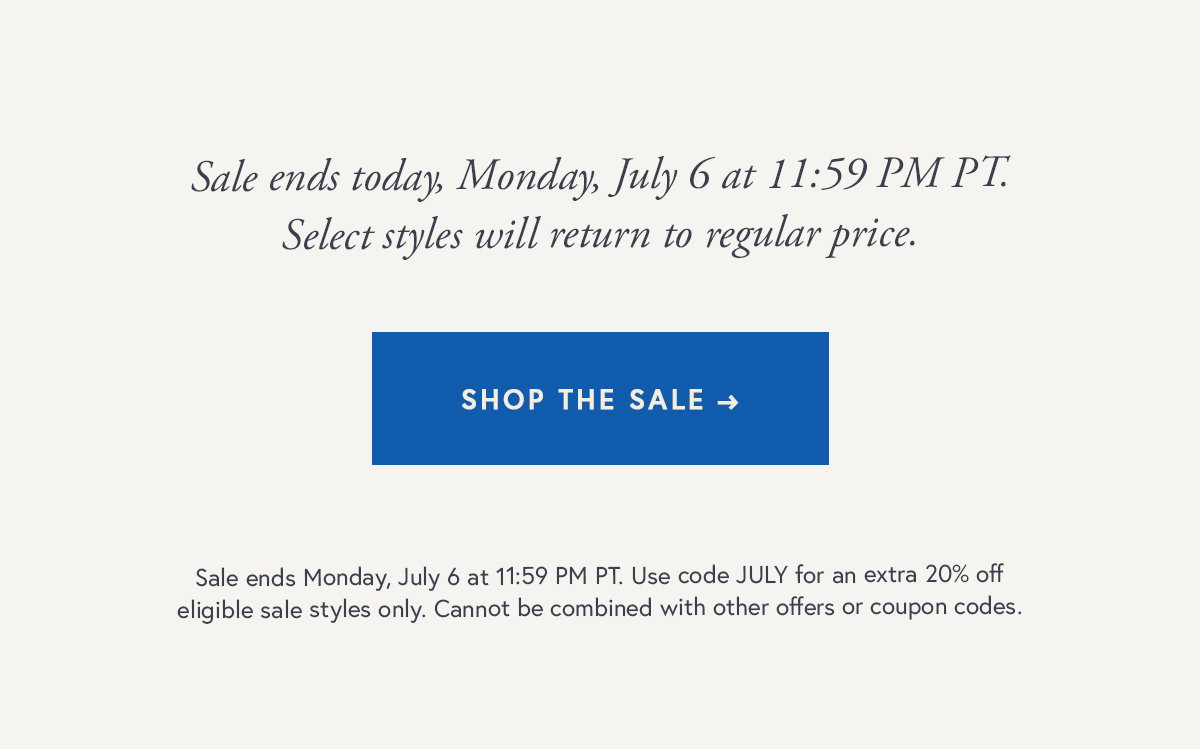 Shop The Sale