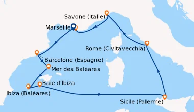 Carte itinéraire