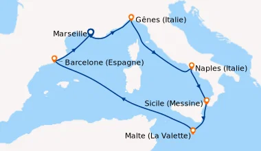 Carte itinéraire