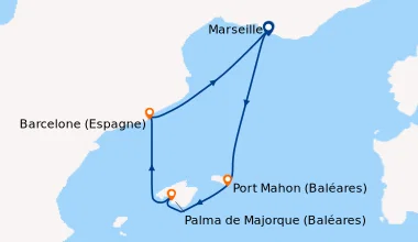 Carte itinéraire