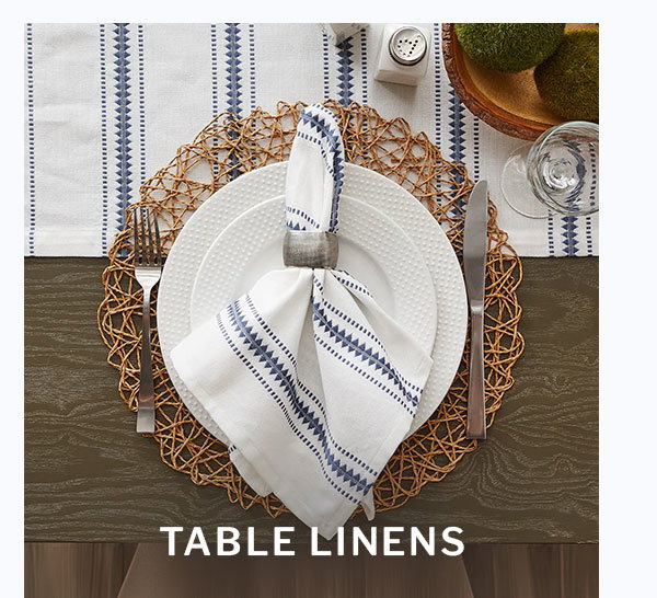 table linens