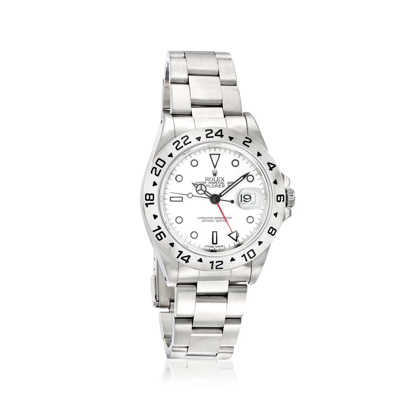 Image of Pre-Owned Rolex Explorer II Men's 40mm Automatic Stainless Steel Watch
