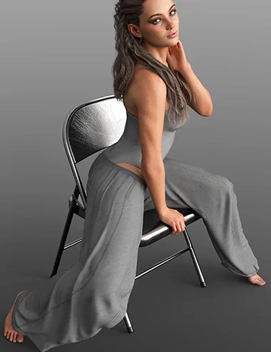 X-Fashion Off Guty Muse Outfit for Genesis 9 and 8 Female
