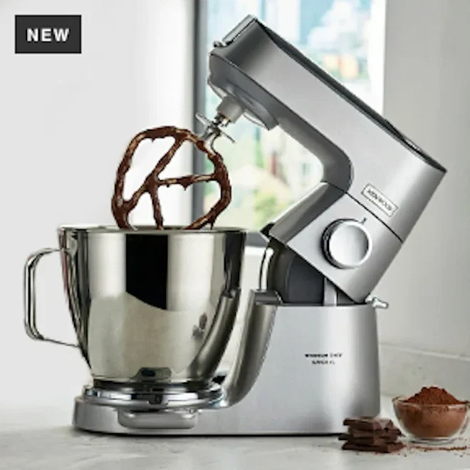 Kenwood Titanium Chef Baker Stand Mixer Super Pack, KVL85.594SI