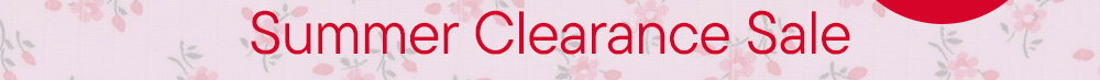 Summer Clearance Sale