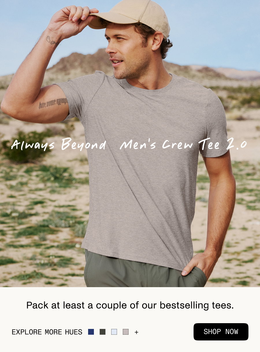 Always Beyond Men's Crew Tee 2.0