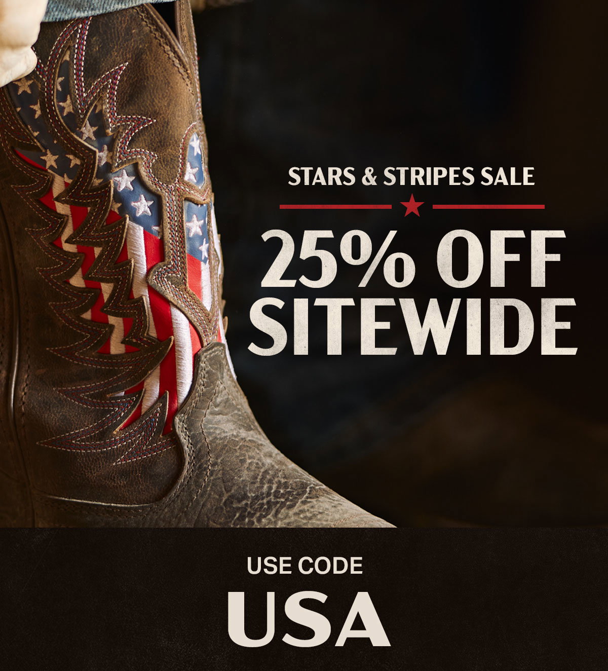Stars & Stripes Sale | 25% Off Sitewide | Use code USA