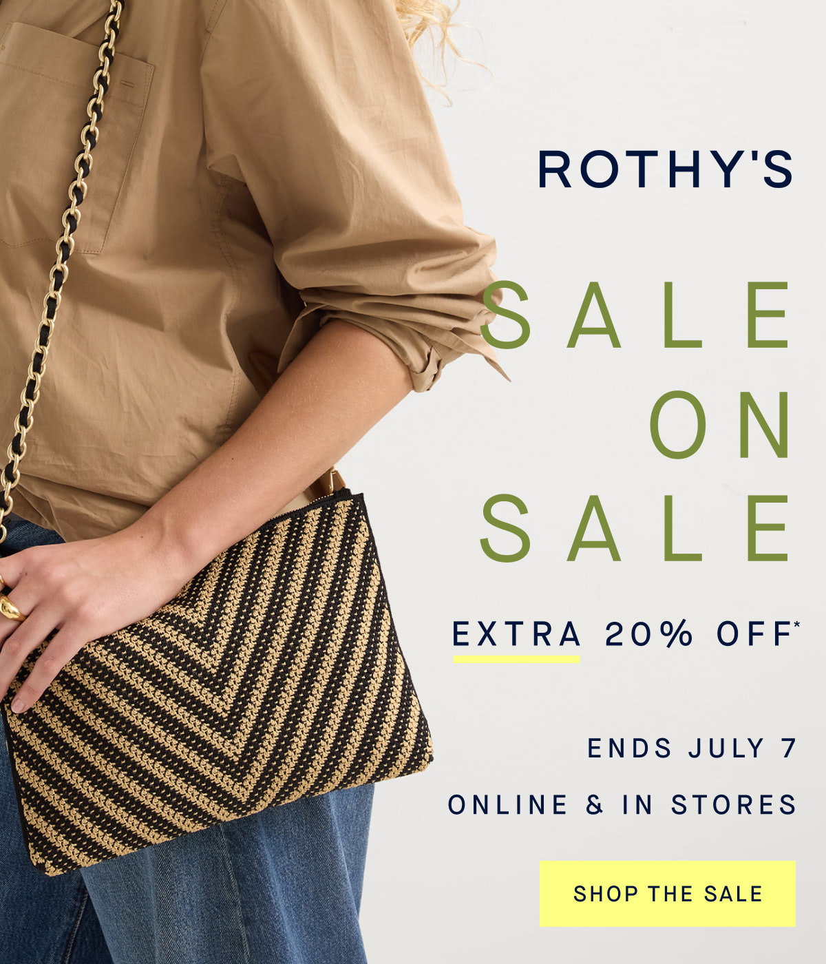 Headline: Up to 30% off Final Few* SHOP THE SALE