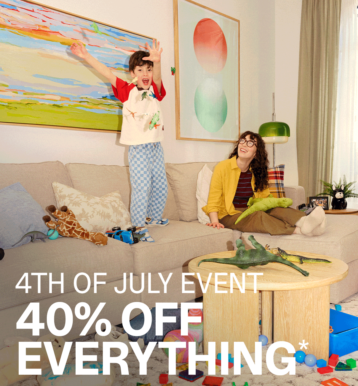 Offer Extended One More Day | 4th of July Event | 40% Off Everything
