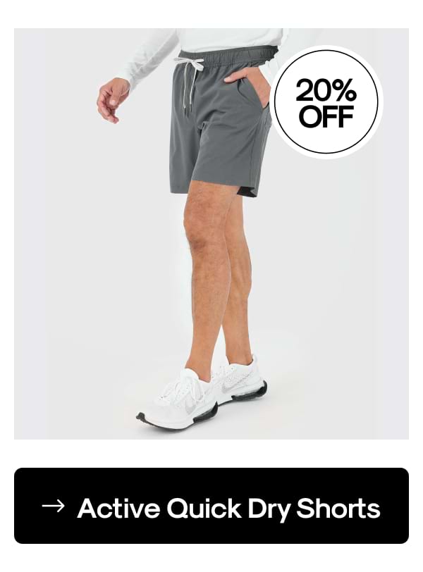 Active Quick Dry Shorts
