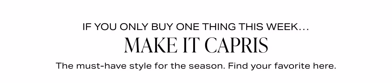 Make It Capris
