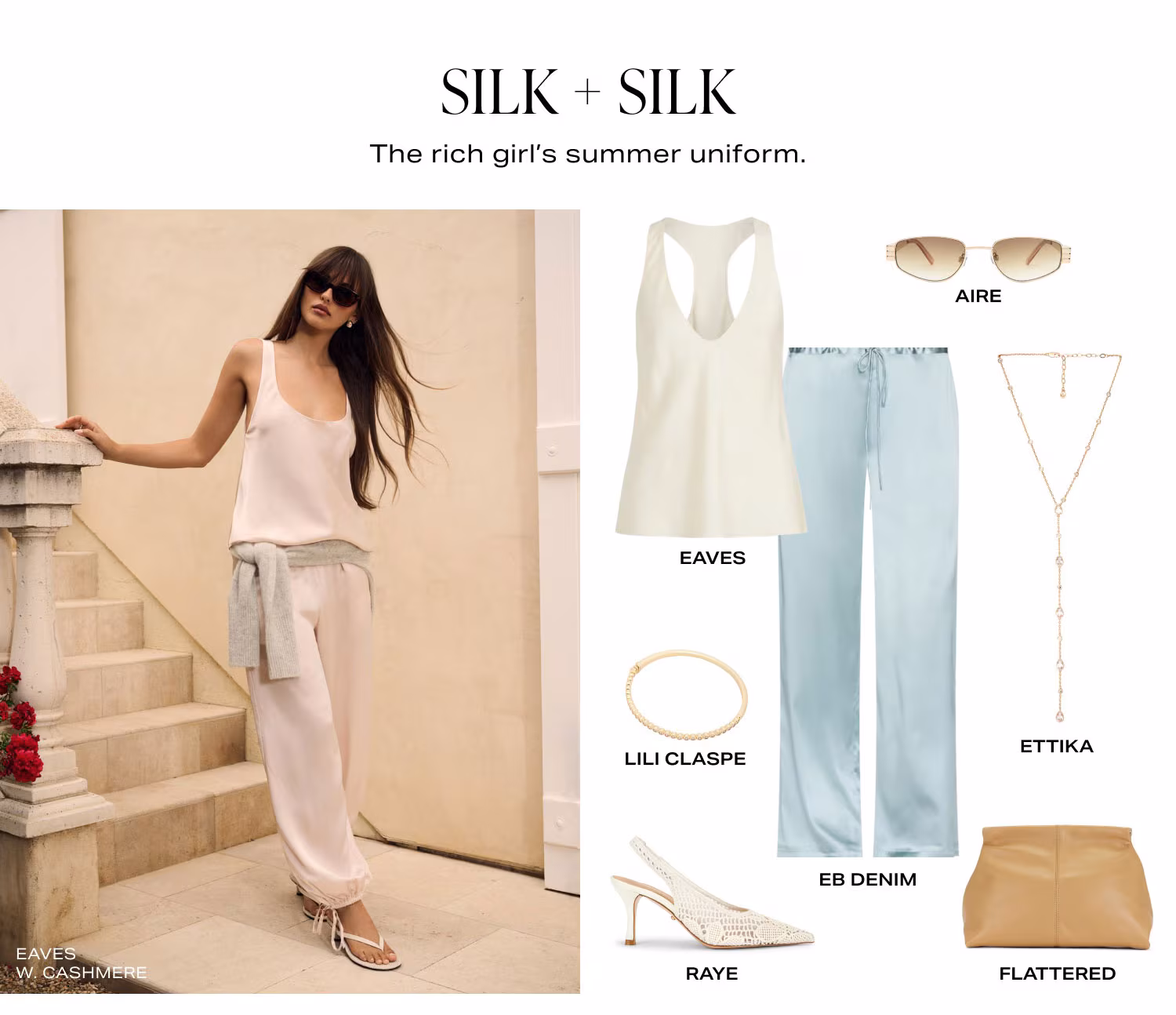 Shop Silk + Silk