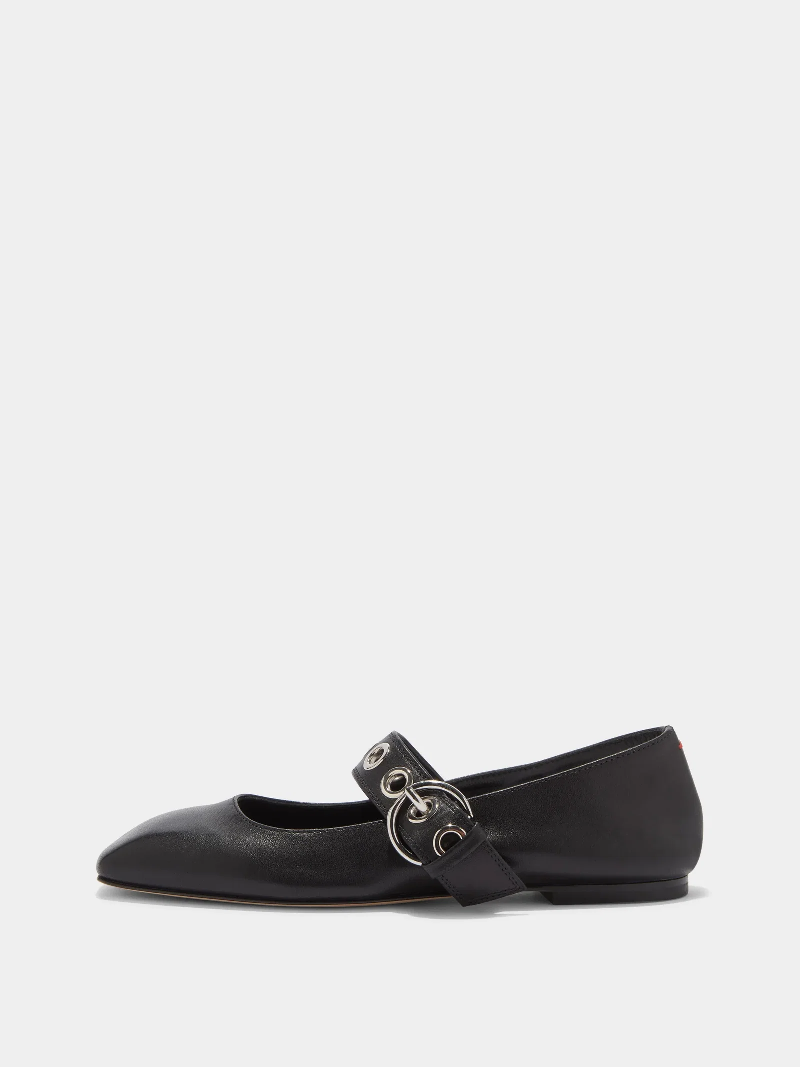 Image of Uma Eyelet Mary-Janes Flats