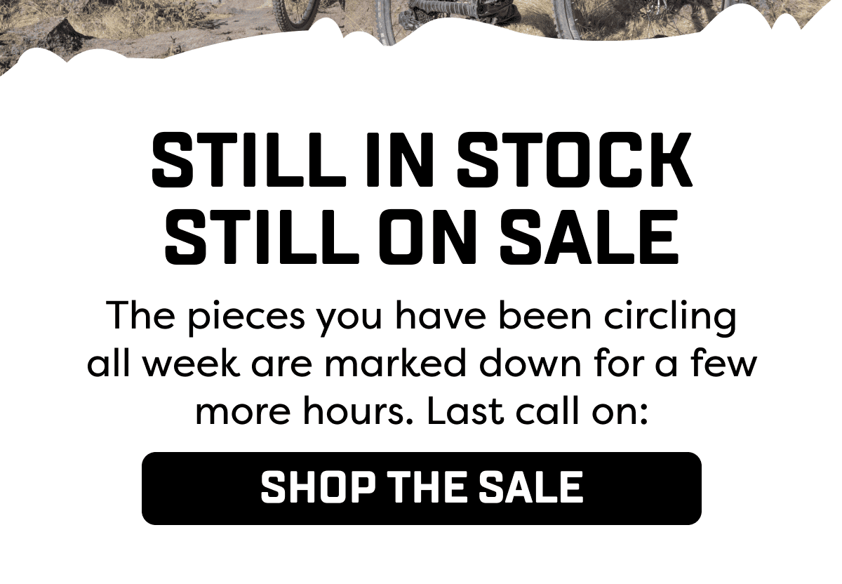 Still In Stock Still On Sale