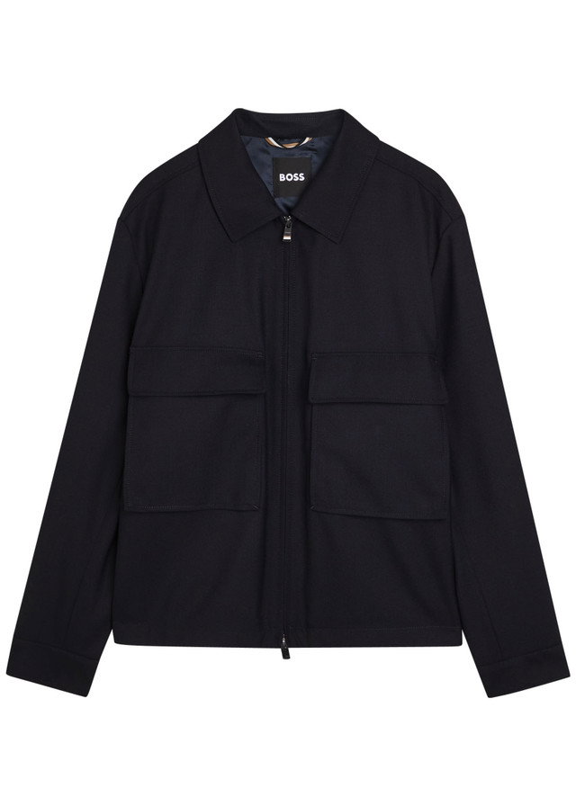 BOSS Wool overshirt