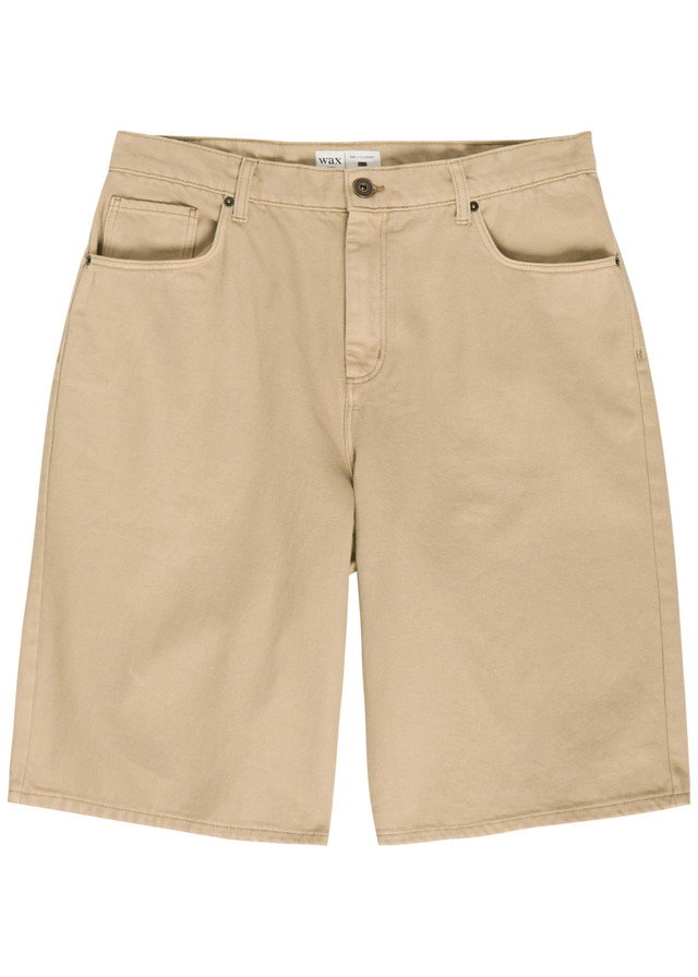 WAX LONDON Luca cotton-twill shorts