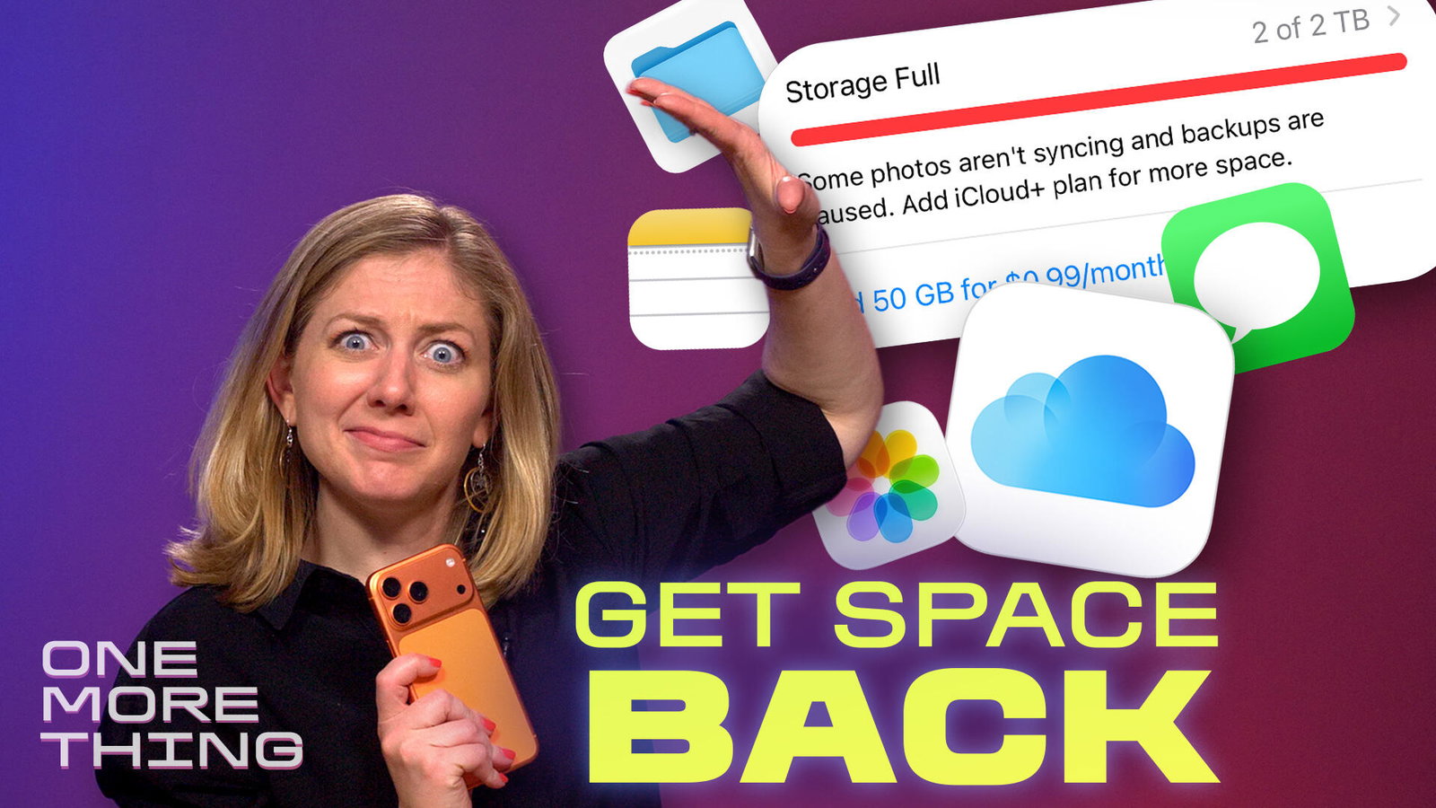 iCloud Storage Full Yet Again? Here's a Fast Fix