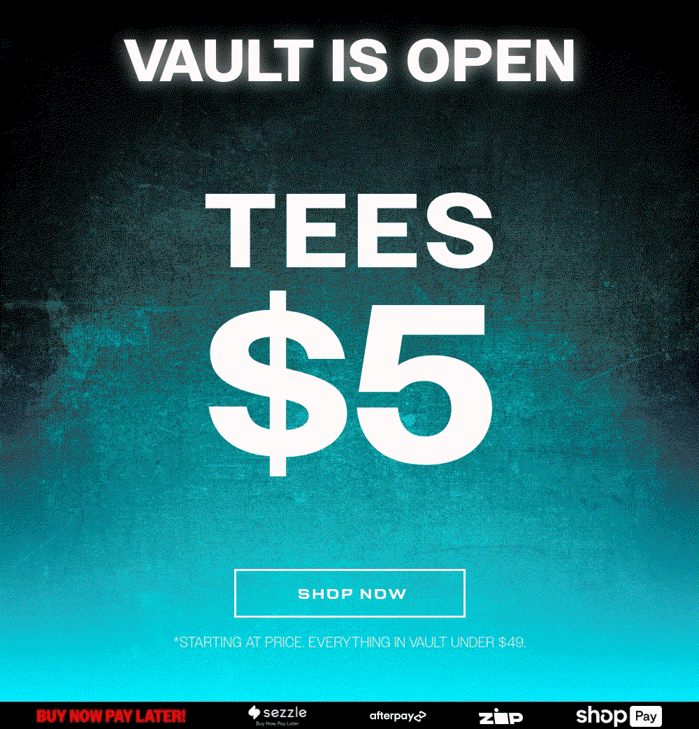 THE VAULT IS OPEN