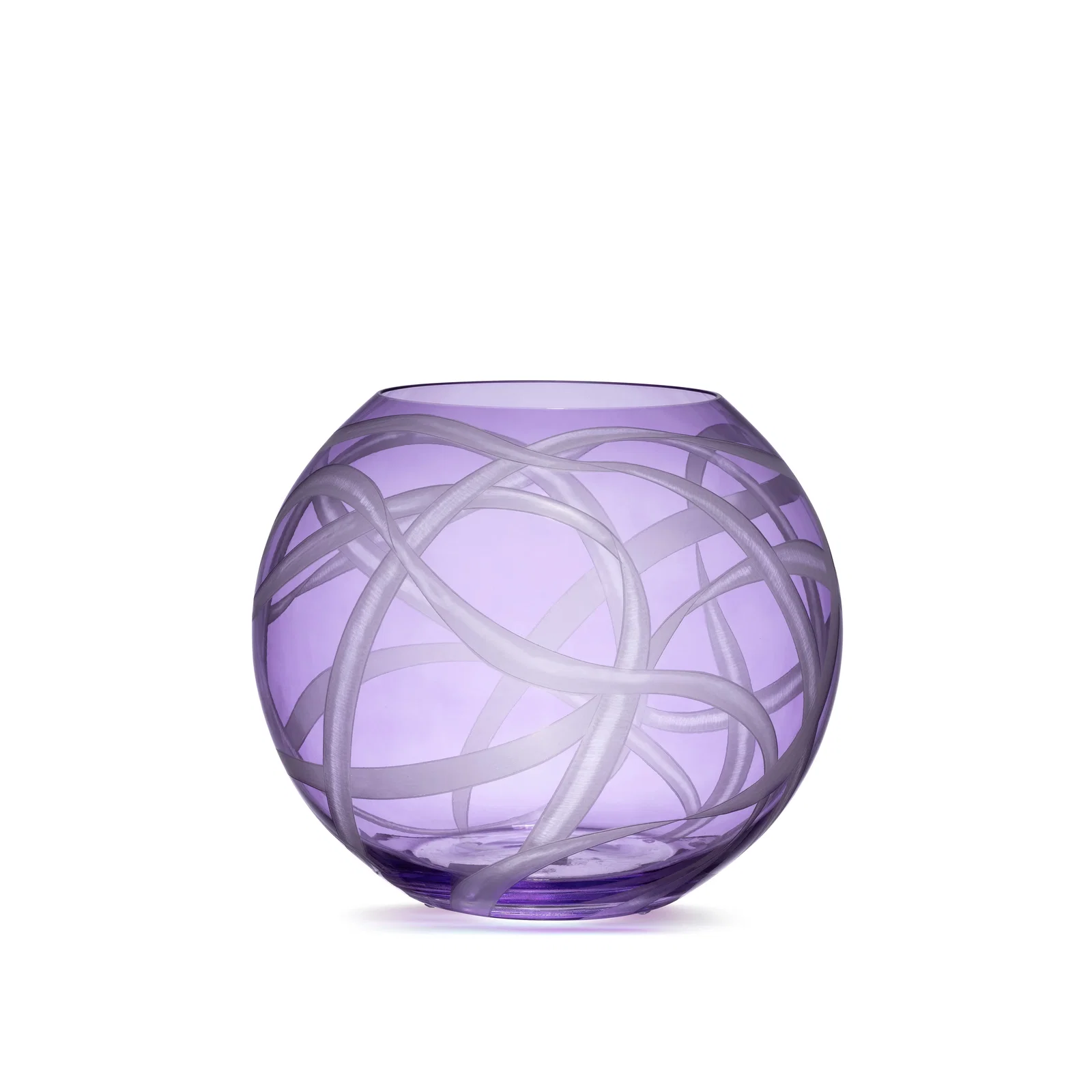 Image of RIBBON EXTRA LARGE CRYSTAL VASE