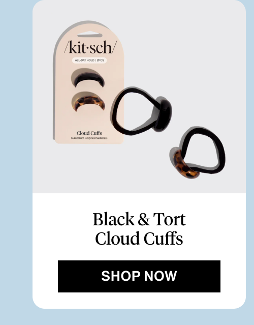 Black & Tort Cloud Cuffs