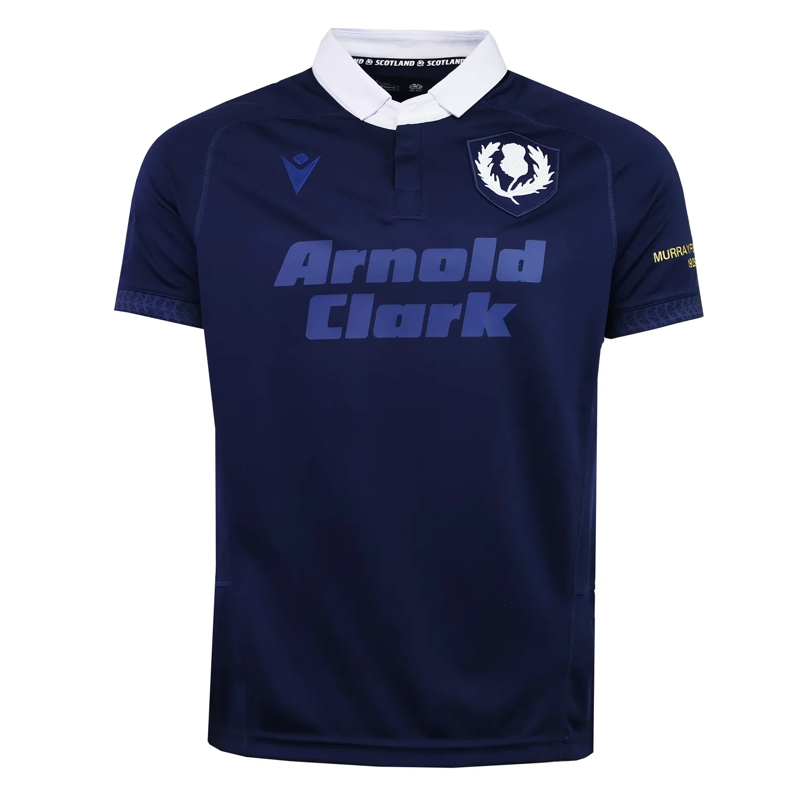 Image of Scotland Rugby Union 1925 100th Anniversary Replica Home Jersey by Macron