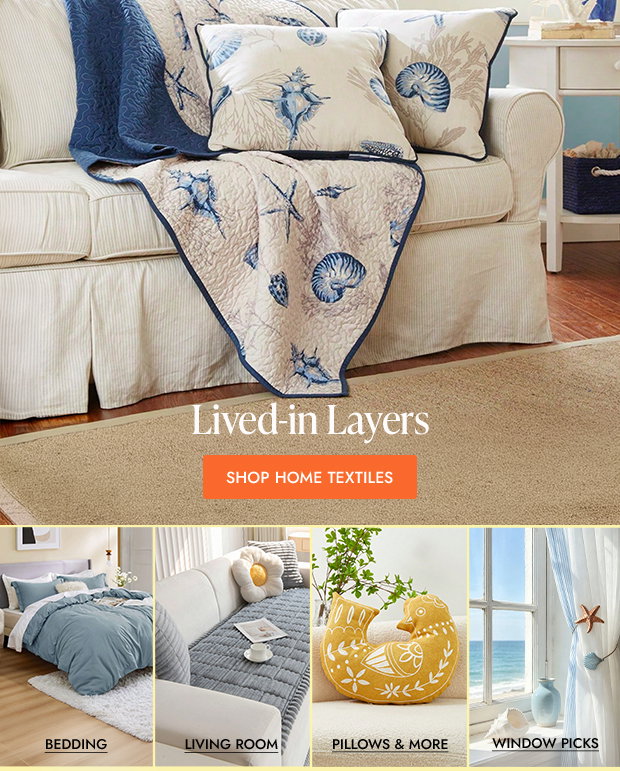 SHOP HOME TEXTILES