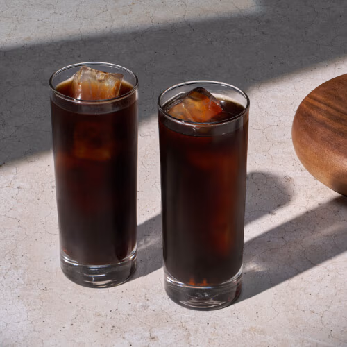 Image of coffee in glasses.