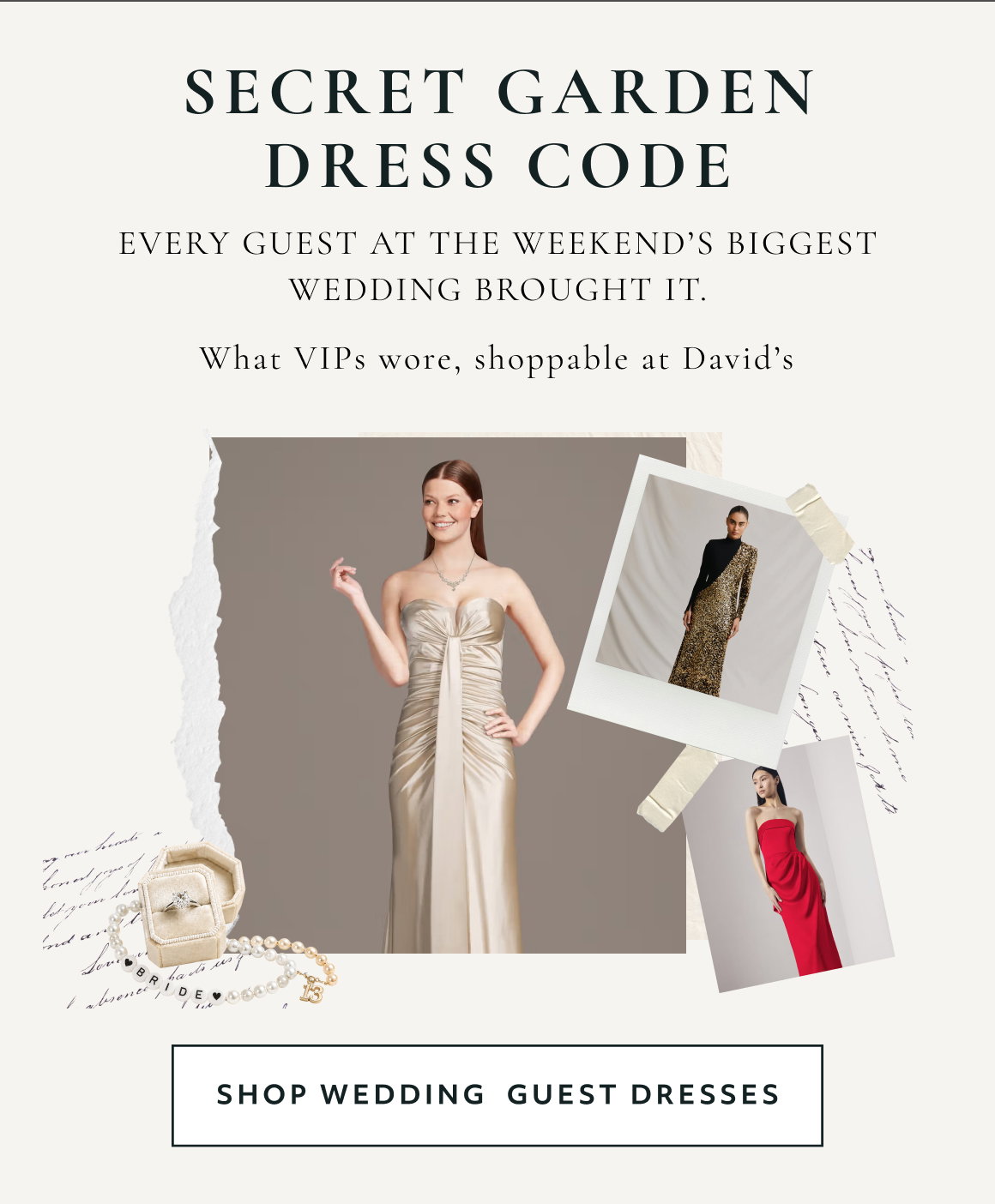 SECRET GARDEN CODE SHOP WEDDING GUEST DRESSES