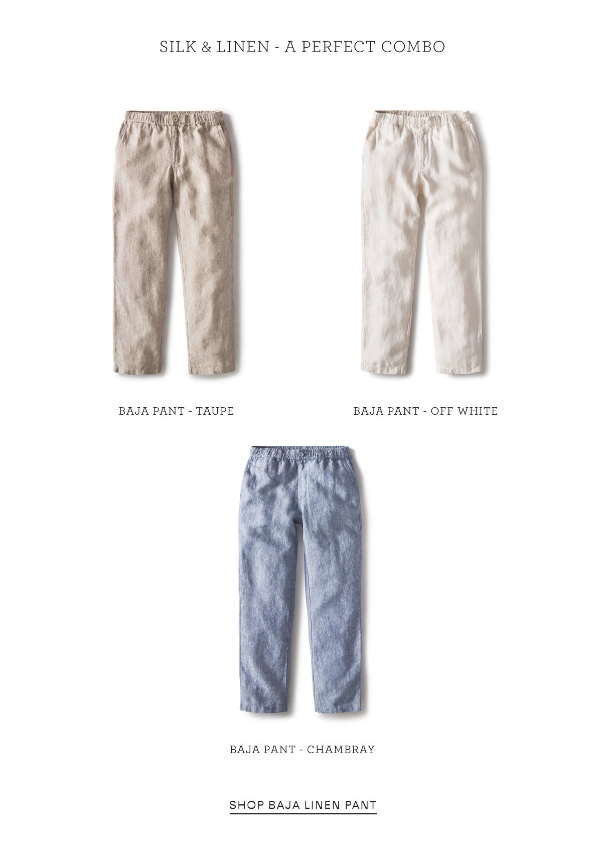 Baja Linen Pant