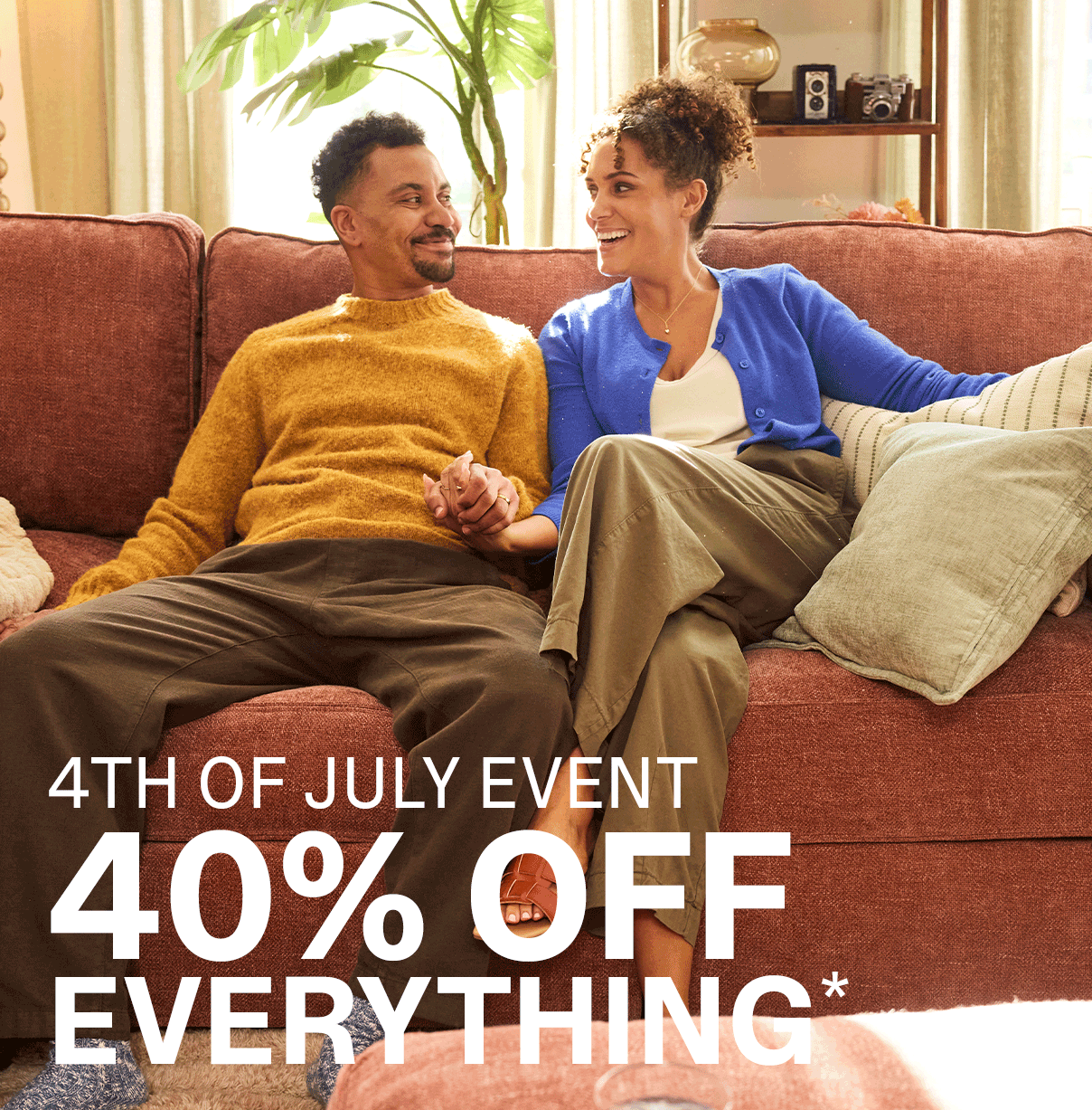 Offer Extended One More Day | 4th of July Event | 40% Off Everything