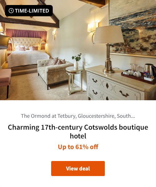 Charming 17th-century Cotswolds boutique hotel