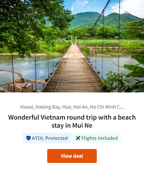 Wonderful Vietnam round trip with a beach stay in Mui Ne