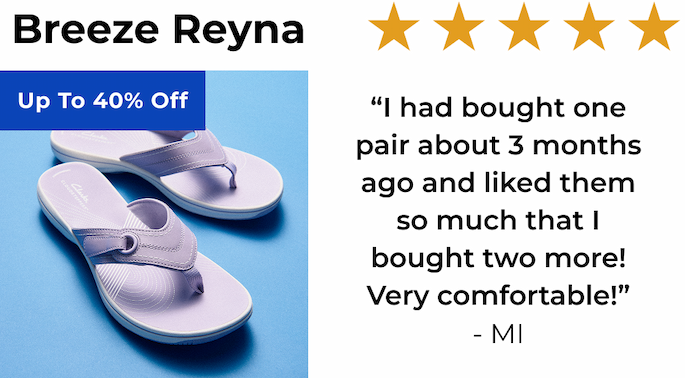 Breeze Reyna | “I had bought one pair about 3 months ago and liked them so much that I bought two more! Very comfortable!” - MI
