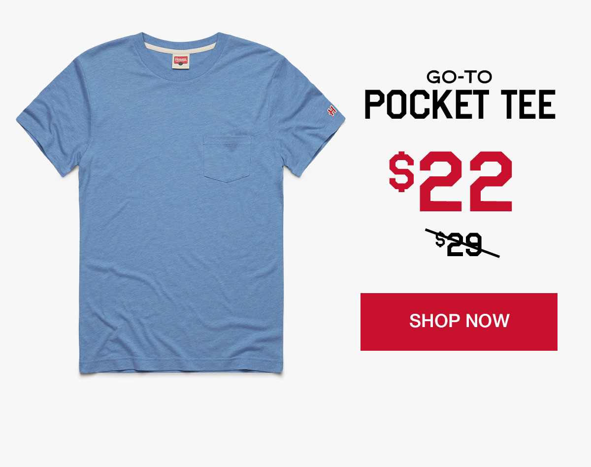 Go-To Pocket Tee $22