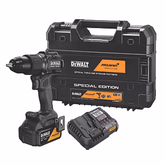 DEWALT McLaren F1 Team DCD86MM1T-GB 18V 1 x 4.0Ah Li-Ion XR Brushless Cordless Combi Drill