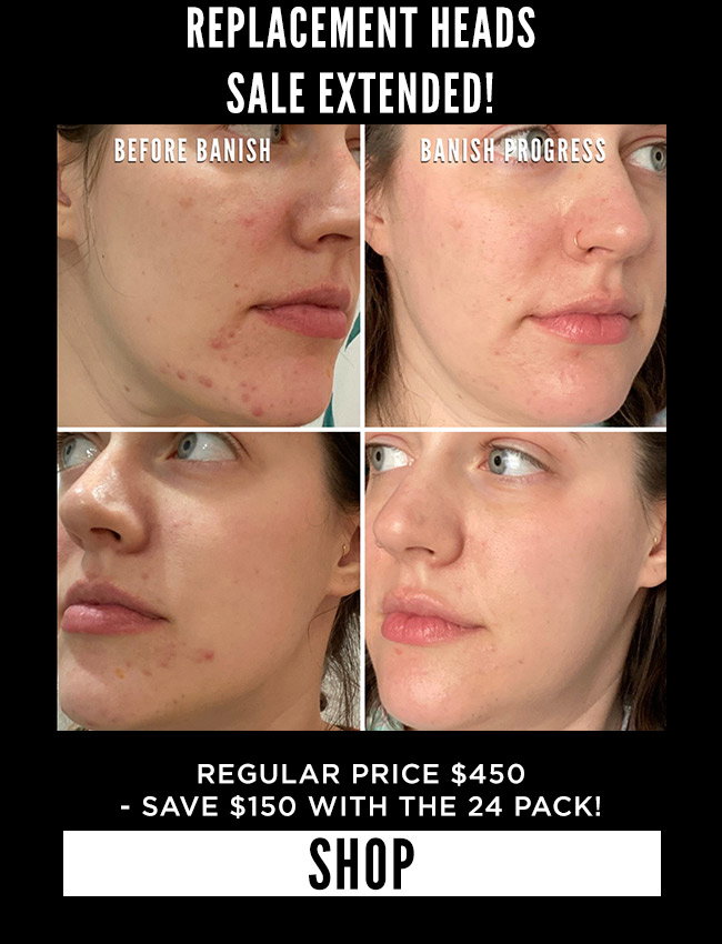 Three columns of product images