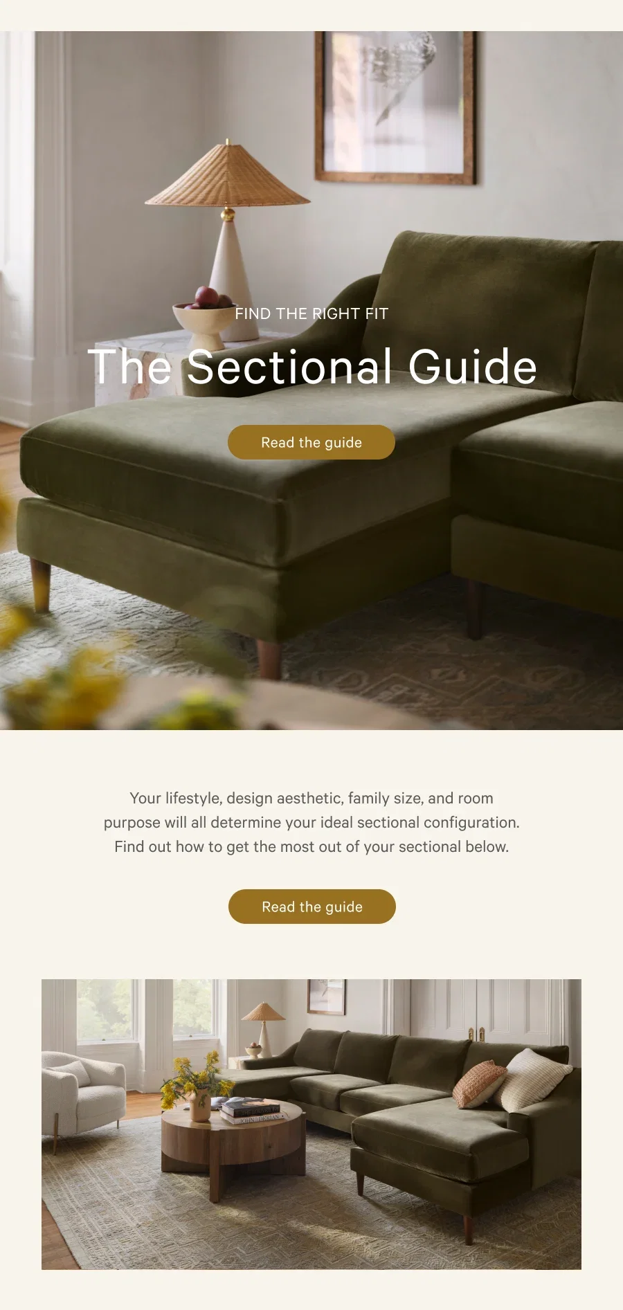 The Sectional Buying Guide
