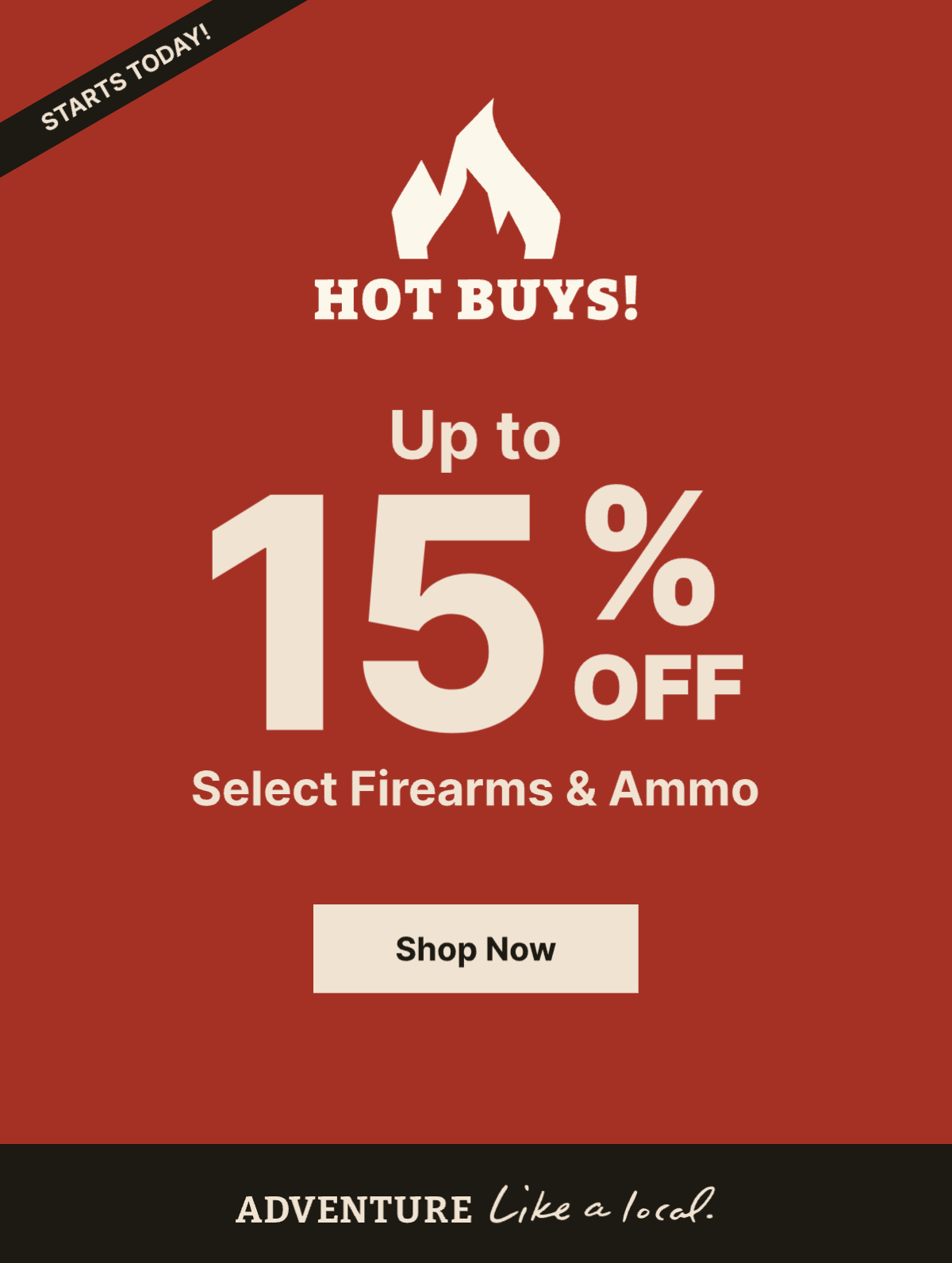 Hot Buys! | Up To 15% OFF | SHOP NOW