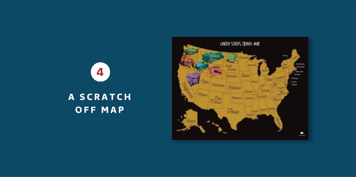 A Scratch Off Map