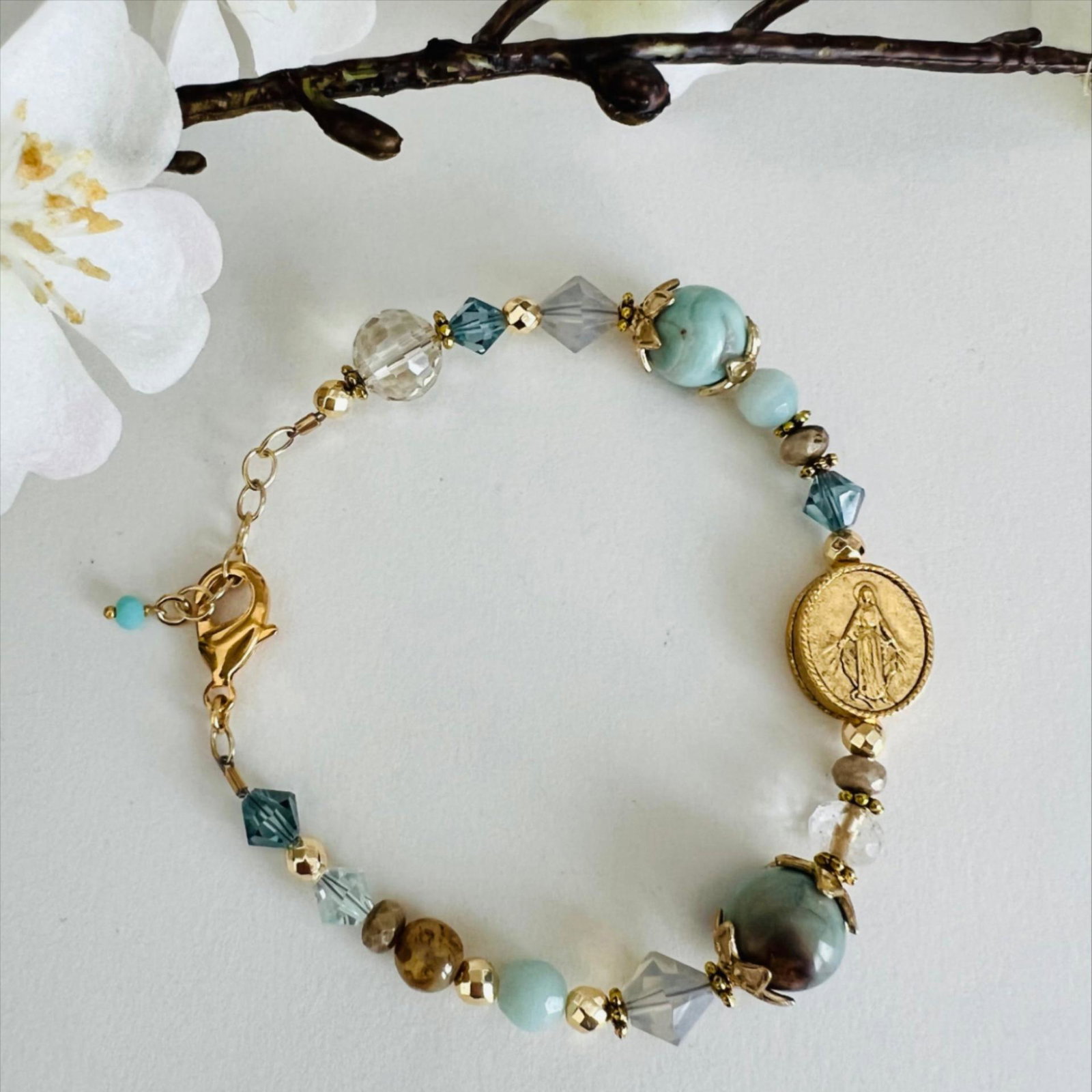 Crowned in Grace Marian Bracelet