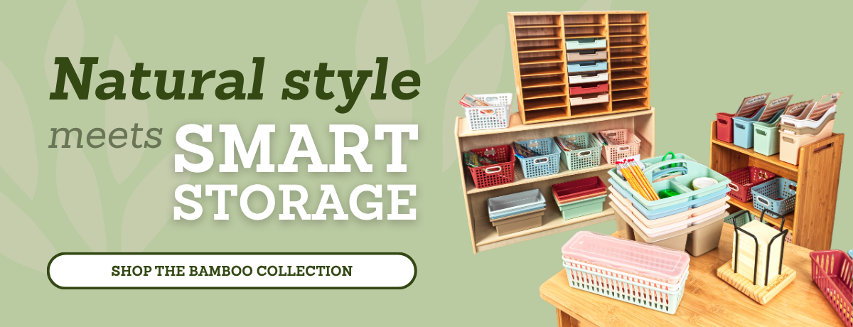 Natural Style Meets Smart Storage - SHOP THE BAMBOO COLLECTION