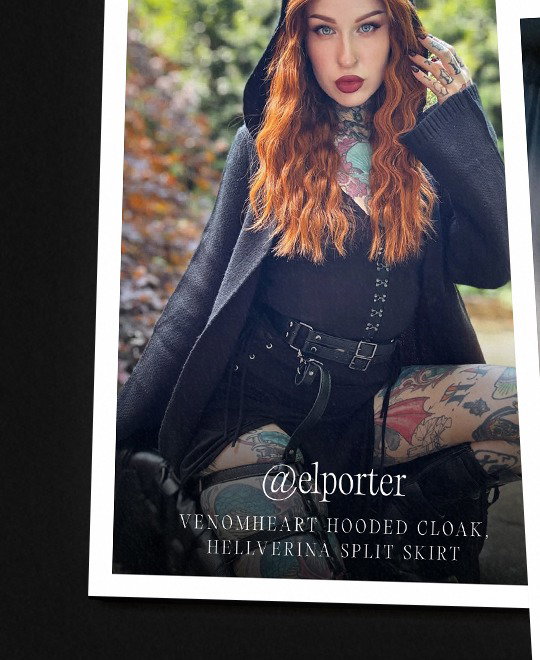 Helverina Split Skirt