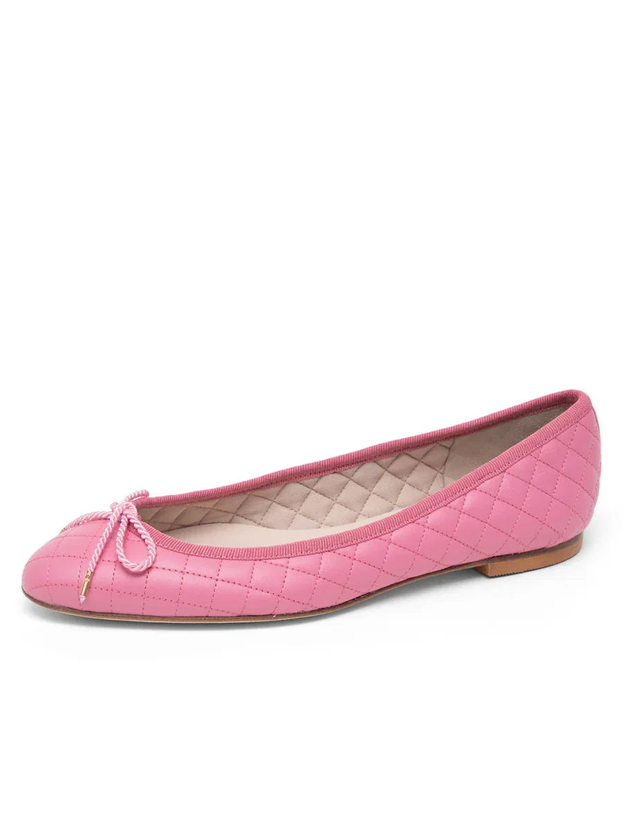 Image of Lido Quilted Leather Ballet Flat